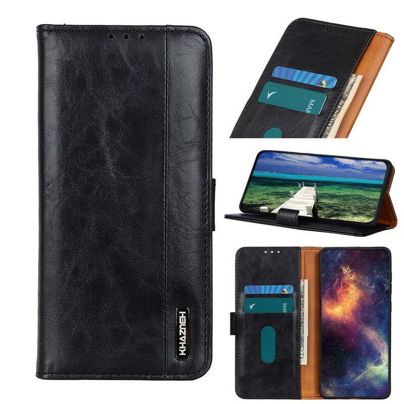 Housse iPhone 13 Style Cuir Élégance KHAZNEH Housse iPhone 13 Style Cuir Élégance KHAZNEH