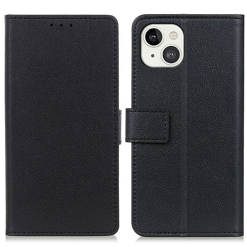 Housse iPhone 13 Effet Cuir Classique Housse iPhone 13 Effet Cuir Classique