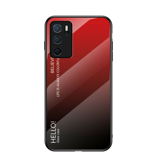 Coque Oppo A16 / A16s Verre Trempé Hello