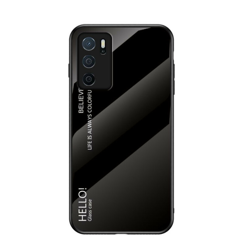Coque Oppo A16 / A16s Verre Trempé Hello Coque Oppo A16 / A16s Verre Trempé Hello