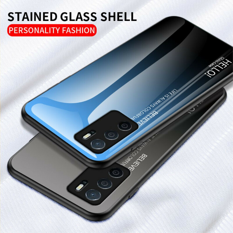 Coque Oppo A16 / A16s Verre Trempé Hello Coque Oppo A16 / A16s Verre Trempé Hello
