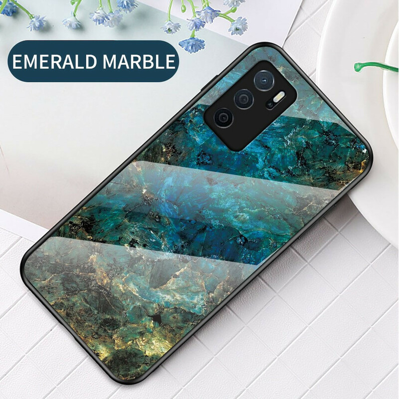 Coque Oppo A16 / A16s Verre Trempé Marble Colors Coque Oppo A16 / A16s Verre Trempé Marble Colors