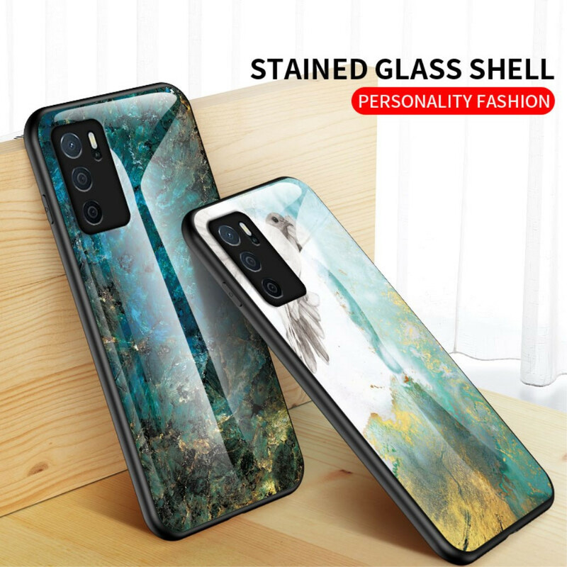 Coque Oppo A16 / A16s Verre Trempé Marble Colors Coque Oppo A16 / A16s Verre Trempé Marble Colors