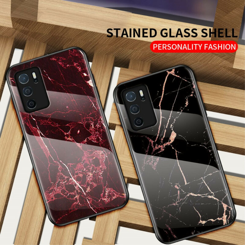 Coque Oppo A16 / A16s Verre Trempé Marble Colors Coque Oppo A16 / A16s Verre Trempé Marble Colors