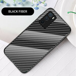 Coque Oppo A16 / A16s Verre Trempé Fibre Carbone Coque Oppo A16 / A16s Verre Trempé Fibre Carbone