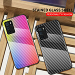 Coque Oppo A16 / A16s Verre Trempé Fibre Carbone Coque Oppo A16 / A16s Verre Trempé Fibre Carbone
