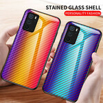 Coque Oppo A16 / A16s Verre Trempé Fibre Carbone Coque Oppo A16 / A16s Verre Trempé Fibre Carbone