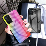 Coque Oppo A16 / A16s Verre Trempé Fibre Carbone Coque Oppo A16 / A16s Verre Trempé Fibre Carbone
