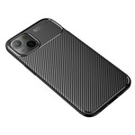 Coque iPhone 13 Flexible Texture Fibre Carbone