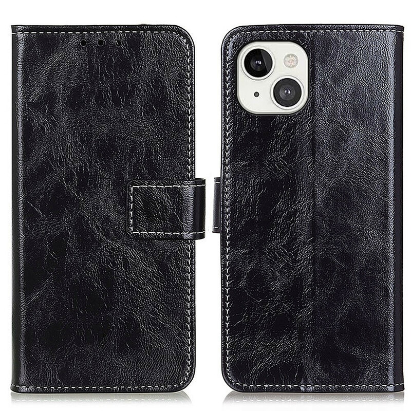 Housse iPhone 13 Brillante et Coutures Apparentes Housse iPhone 13 Brillante et Coutures Apparentes