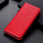 Flip Cover iPhone 13 Cuir Fendu Texturé