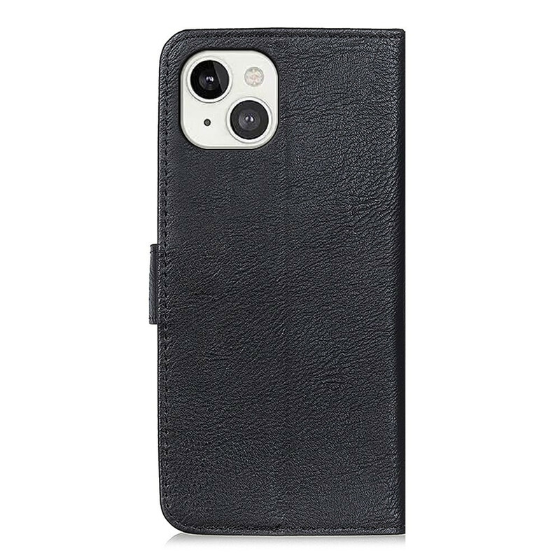 Housse iPhone 13 Simili Cuir KHAZNEH Housse iPhone 13 Simili Cuir KHAZNEH
