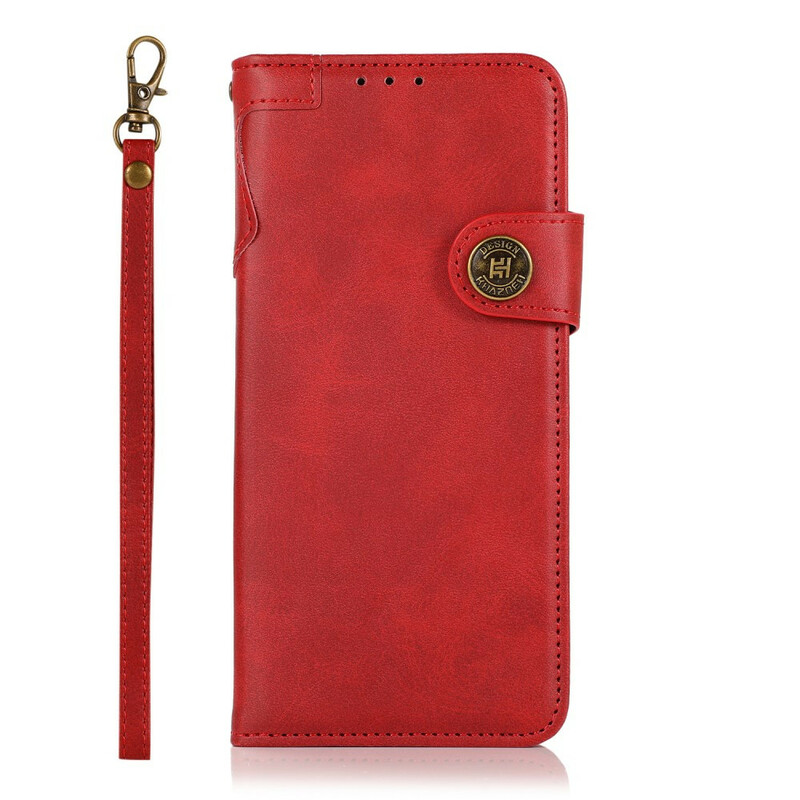 Housse iPhone 13 Bouton Magnétique KHAZNEH Housse iPhone 13 Bouton Magnétique KHAZNEH