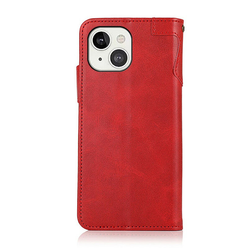 Housse iPhone 13 Bouton Magnétique KHAZNEH Housse iPhone 13 Bouton Magnétique KHAZNEH