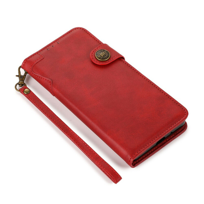 Housse iPhone 13 Bouton Magnétique KHAZNEH Housse iPhone 13 Bouton Magnétique KHAZNEH