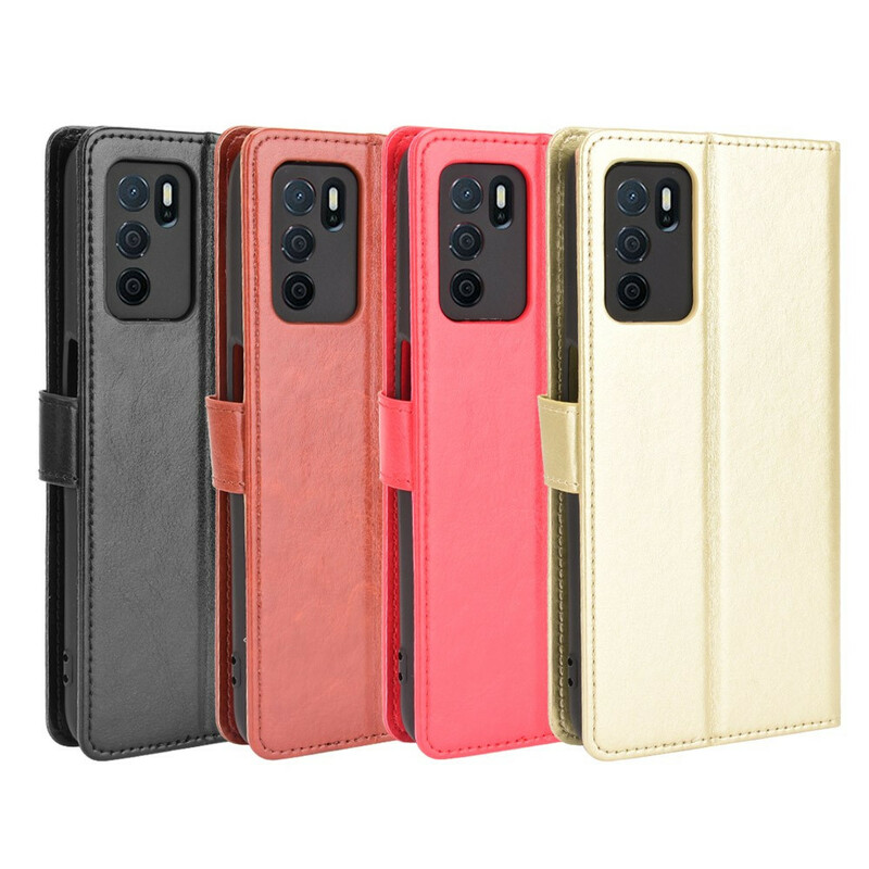 Housse Oppo A16 / A16s Simili Cuir Flashy Housse Oppo A16 / A16s Simili Cuir Flashy