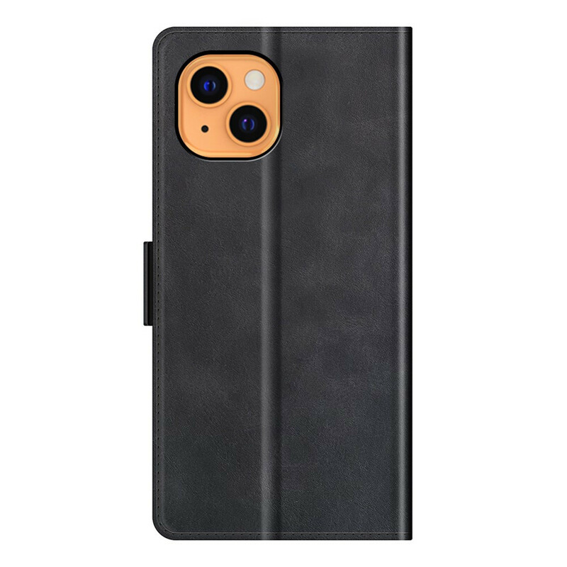 Housse iPhone 13 Double Fermoir Design Housse iPhone 13 Double Fermoir Design