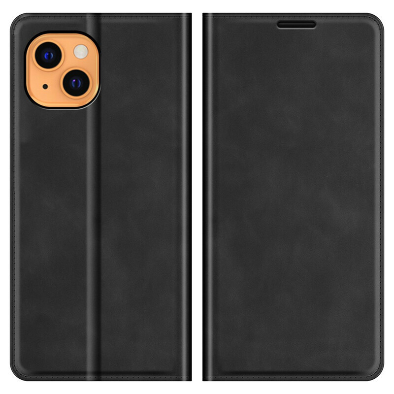 Flip Cover iPhone 13 Skin-Touch Flip Cover iPhone 13 Skin-Touch