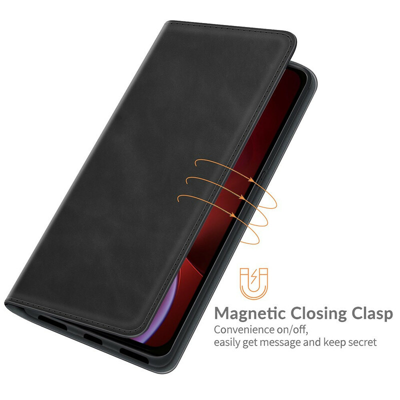 Flip Cover iPhone 13 Skin-Touch Flip Cover iPhone 13 Skin-Touch