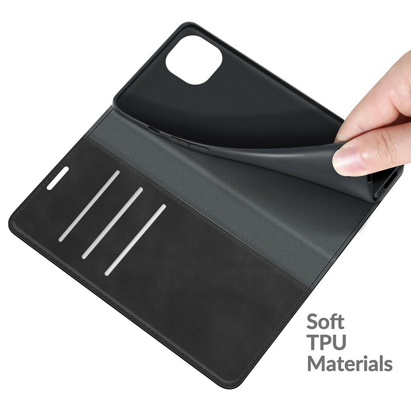 Flip Cover iPhone 13 Skin-Touch Flip Cover iPhone 13 Skin-Touch