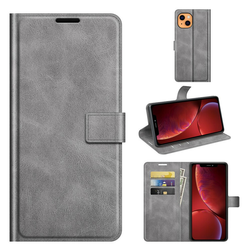 Housse iPhone 13 Style Cuir Design Housse iPhone 13 Style Cuir Design