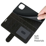 Housse iPhone 13 Effet Cuir Design Housse iPhone 13 Effet Cuir Design