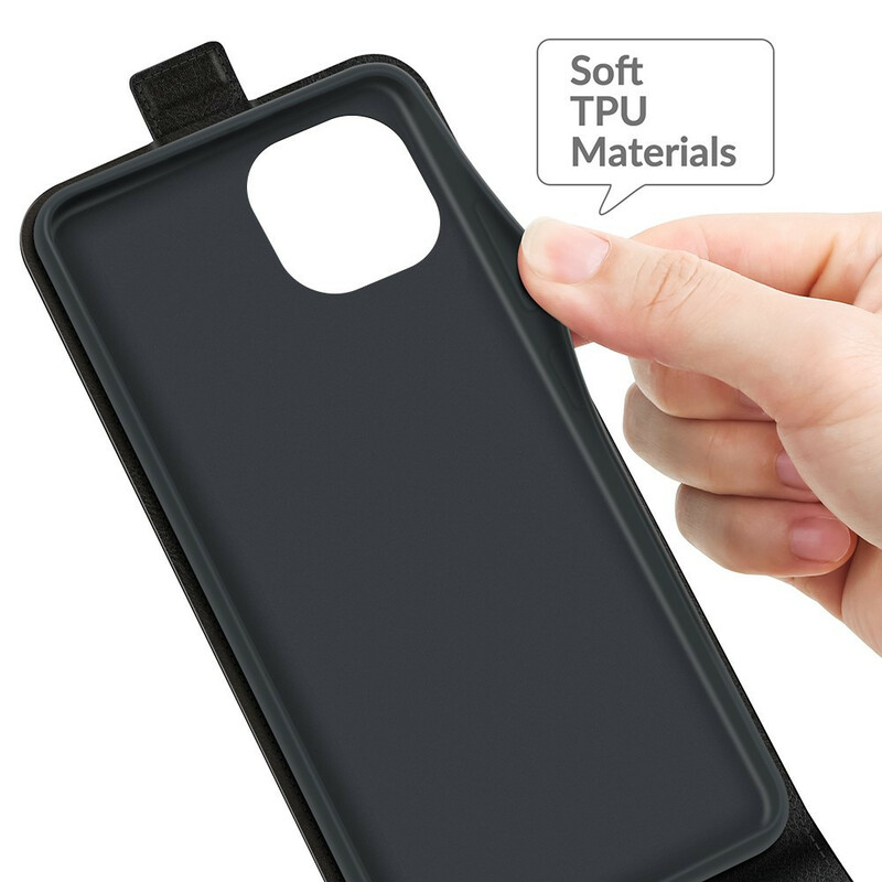 Housse iPhone 13 Effet Cuir Rabat Vertical Housse iPhone 13 Effet Cuir Rabat Vertical