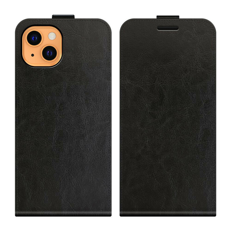 Housse iPhone 13 Effet Cuir Rabat Vertical Housse iPhone 13 Effet Cuir Rabat Vertical