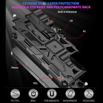 Coque iPhone 13 Détachable Résistante Militaire Coque iPhone 13 Détachable Résistante Militaire