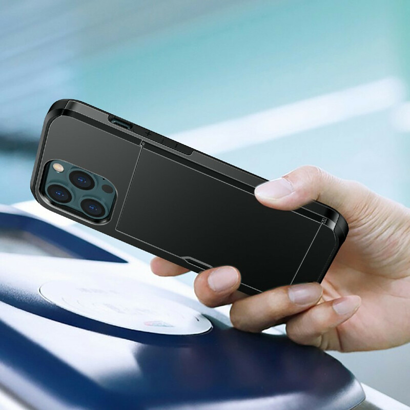 Coque iPhone 13 Porte-Carte à Glissière Coque iPhone 13 Porte-Carte à Glissière