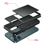 Coque iPhone 13 Porte-Carte à Glissière Coque iPhone 13 Porte-Carte à Glissière