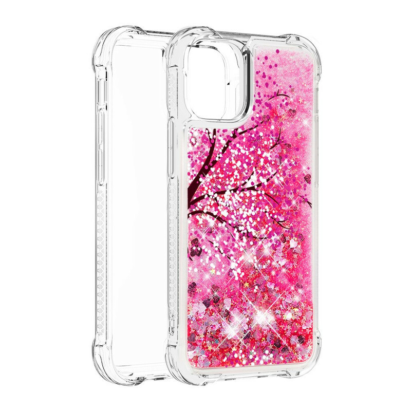 Coque iPhone 13 Arbre Paillettes Coque iPhone 13 Arbre Paillettes