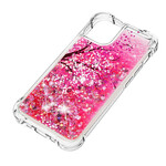 Coque iPhone 13 Arbre Paillettes Coque iPhone 13 Arbre Paillettes