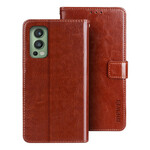 Housse OnePlus Nord 2 5G Simili Cuir IDEWEI Housse OnePlus Nord 2 5G Simili Cuir IDEWEI