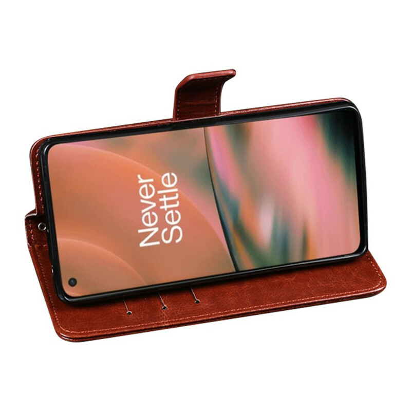 Housse OnePlus Nord 2 5G Simili Cuir IDEWEI Housse OnePlus Nord 2 5G Simili Cuir IDEWEI
