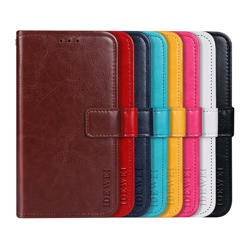 Housse OnePlus Nord 2 5G Simili Cuir IDEWEI Housse OnePlus Nord 2 5G Simili Cuir IDEWEI