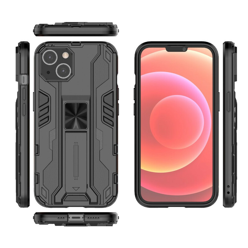 Coque iPhone 13 Résistante Languette Horizontale / Verticale Coque iPhone 13 Résistante Languette Horizontale / Verticale