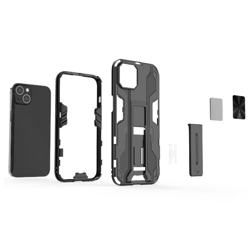 Coque iPhone 13 Résistante Languette Horizontale / Verticale Coque iPhone 13 Résistante Languette Horizontale / Verticale