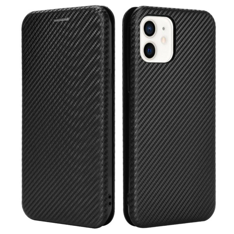 Flip Cover iPhone 13 Fibre Carbone Flip Cover iPhone 13 Fibre Carbone