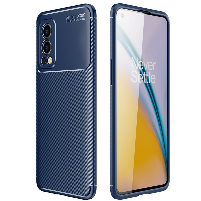Coque OnePlus Nord 2 5G Flexible Texture Fibre Carbone Coque OnePlus Nord 2 5G Flexible Texture Fibre Carbone