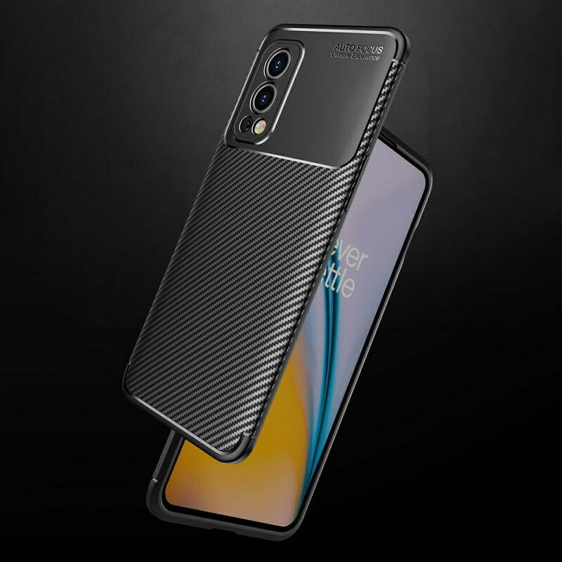 Coque OnePlus Nord 2 5G Flexible Texture Fibre Carbone Coque OnePlus Nord 2 5G Flexible Texture Fibre Carbone