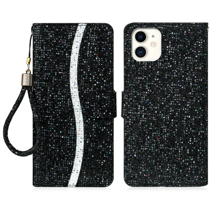 Housse iPhone 13 Paillettes S Design Housse iPhone 13 Paillettes S Design