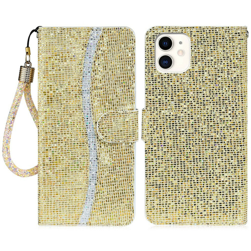 Housse iPhone 13 Paillettes S Design