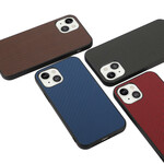 Coque iPhone 13 Effet Cuir Texture Fibre Carbone Coque iPhone 13 Effet Cuir Texture Fibre Carbone