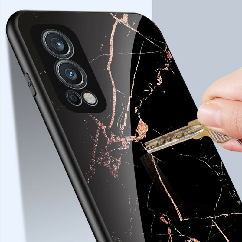 Coque OnePlus Nord 2 5G Verre Trempé Marble Colors Coque OnePlus Nord 2 5G Verre Trempé Marble Colors