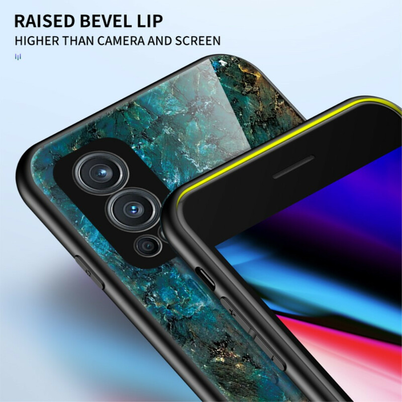 Coque OnePlus Nord 2 5G Verre Trempé Marble Colors Coque OnePlus Nord 2 5G Verre Trempé Marble Colors