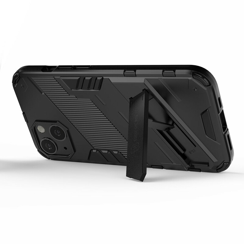Coque iPhone 13 Support Amovible Deux Positions Mains Libres Coque iPhone 13 Support Amovible Deux Positions Mains Libres