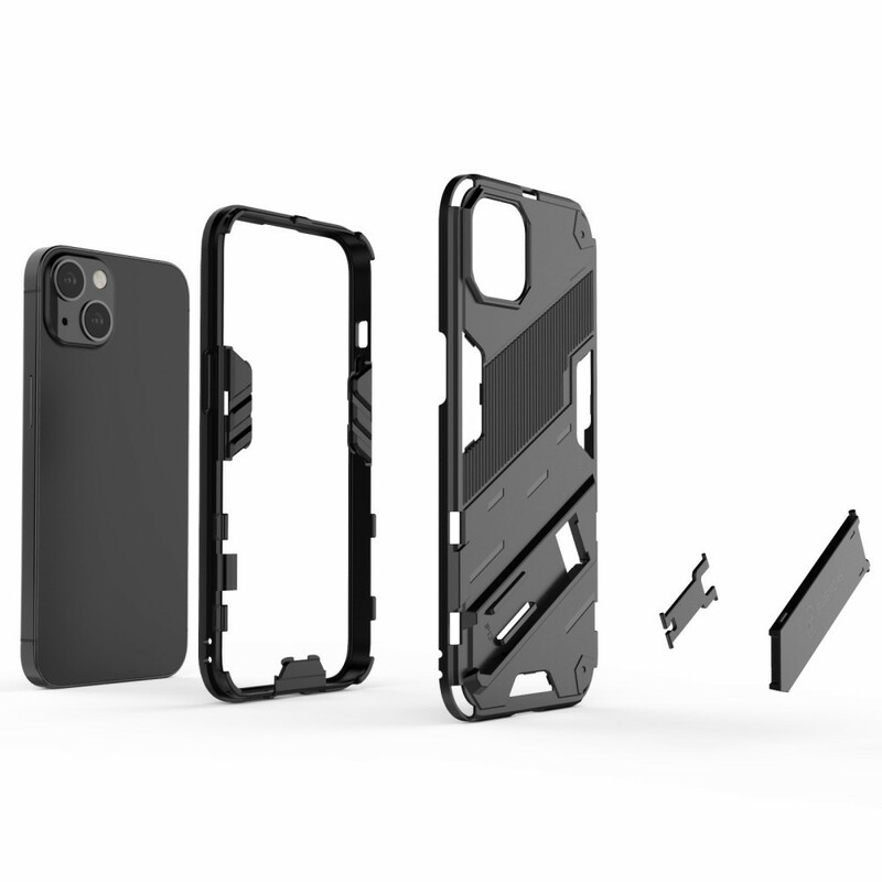 Coque iPhone 13 Support Amovible Deux Positions Mains Libres Coque iPhone 13 Support Amovible Deux Positions Mains Libres