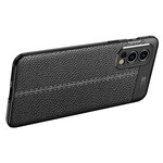 Coque OnePlus Nord 2 5G Effet Cuir Litchi Double Line Coque OnePlus Nord 2 5G Effet Cuir Litchi Double Line