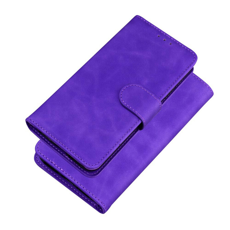Housse iPhone 13 Style Cuir Couture Housse iPhone 13 Style Cuir Couture